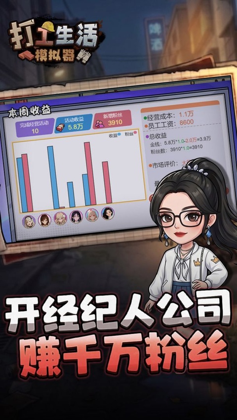 打工生活模拟器正版截图1