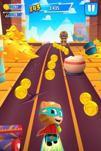 汤姆猫英雄跑酷截图1