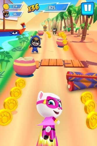 汤姆猫英雄跑酷截图1