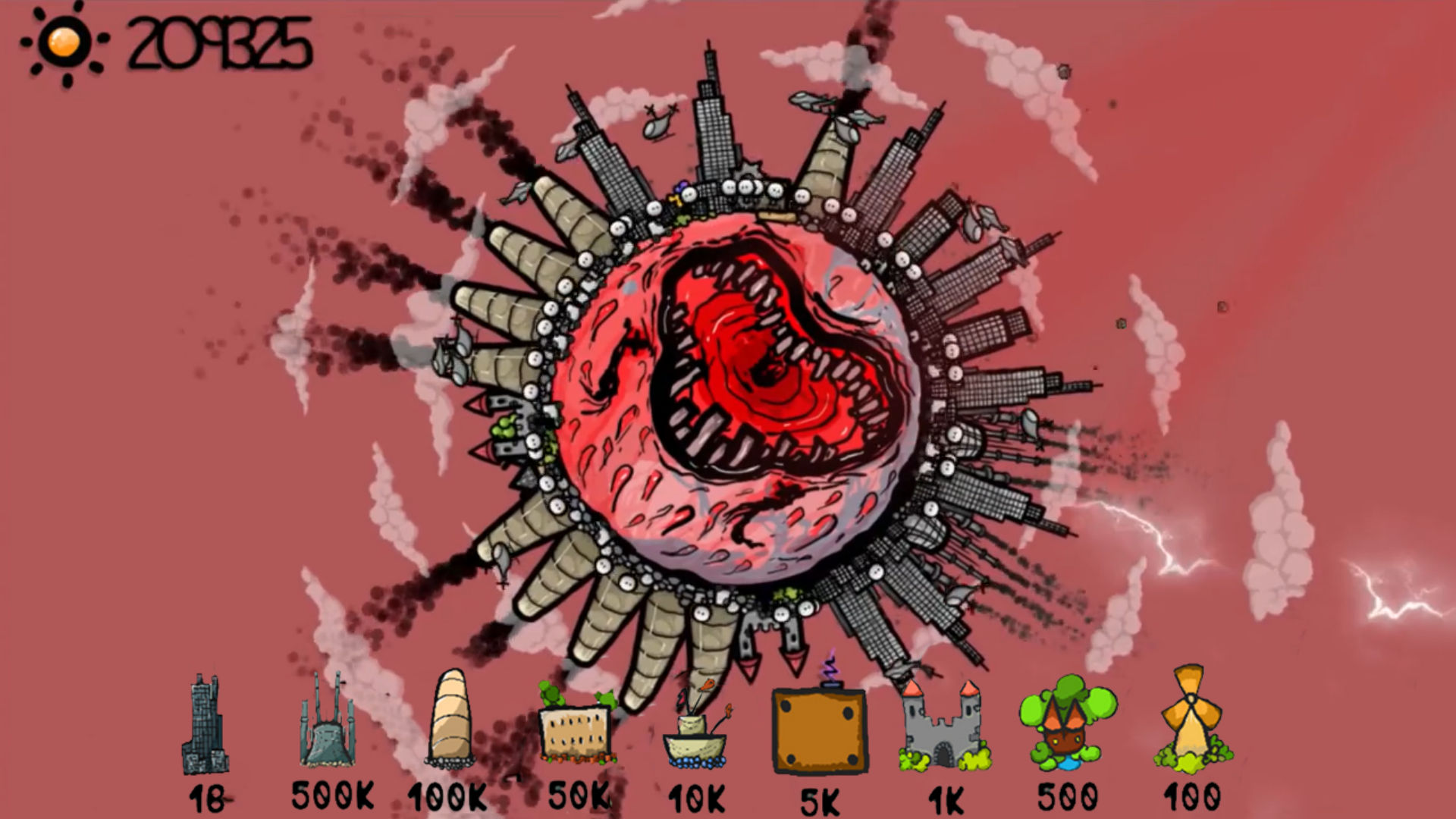 爆炸毁灭星球模拟截图1