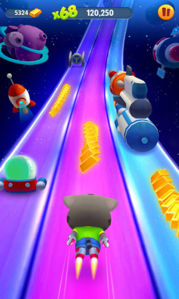 汤姆猫跑酷最新版截图1