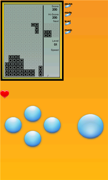 俄罗斯方块经典版截图1