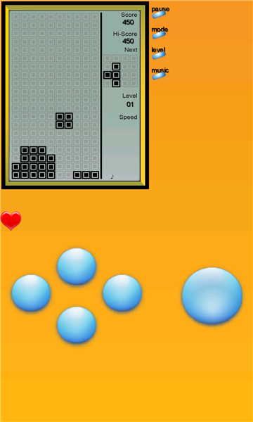 俄罗斯方块经典版截图1