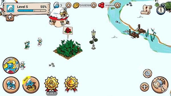 蓝精灵村庄下载