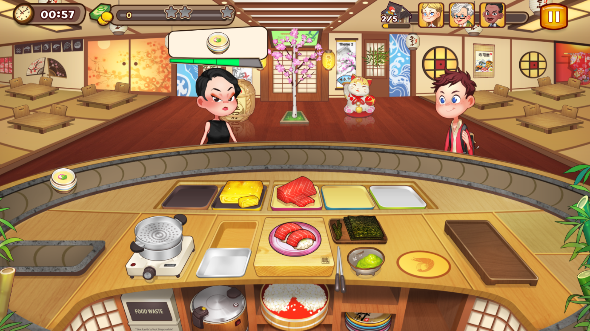 寿司大厨手游免广告版下载 寿司大厨手游免广告版下载