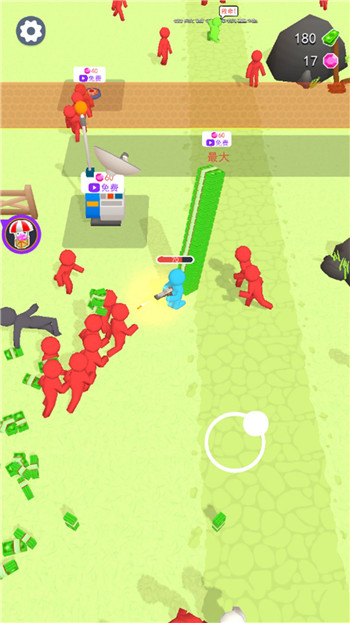 暴走僵尸对决截图1