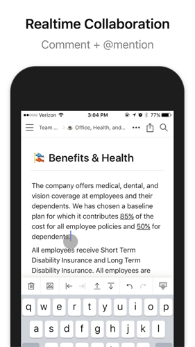 Notion(一笔记)截图5