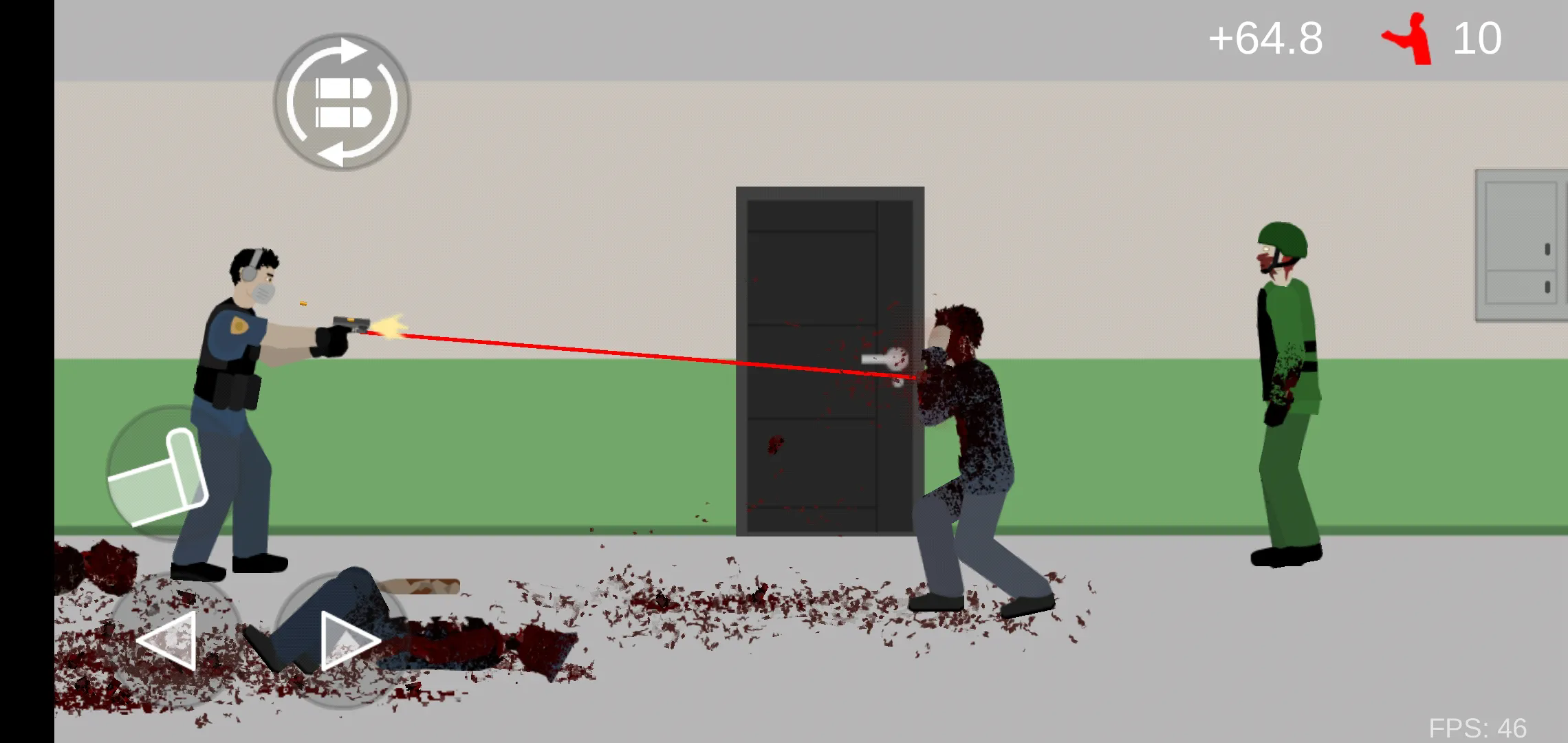 射杀僵尸防御截图1