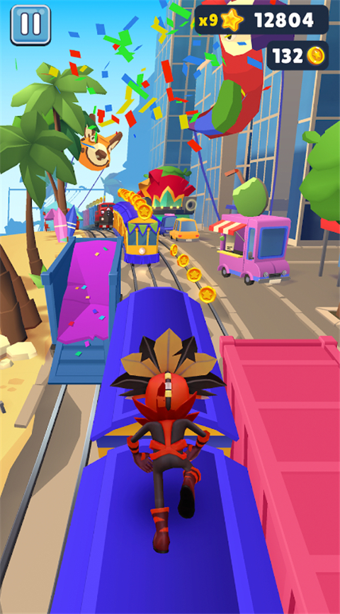 地铁跑酷闲树之城截图1