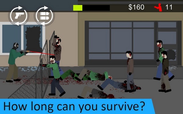 射杀僵尸防御游戏截图1