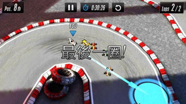 触控赛车2截图1