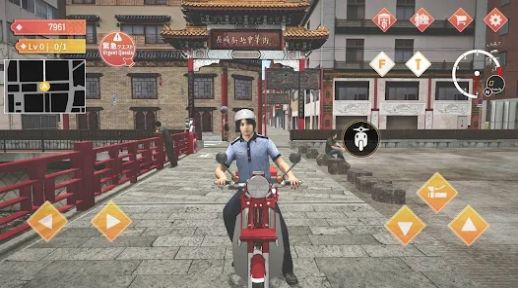 日本邮递员摩托模拟截图1