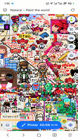 Wplace像素地图截图2