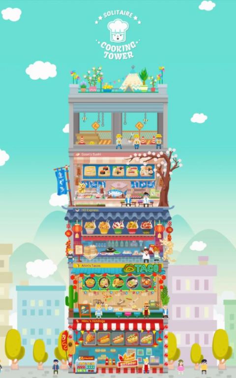 卡牌烹饪塔截图1