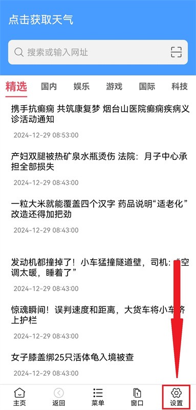 蜜柚浏览器截图1