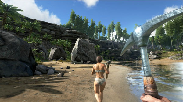 方舟生存进化手游截图1