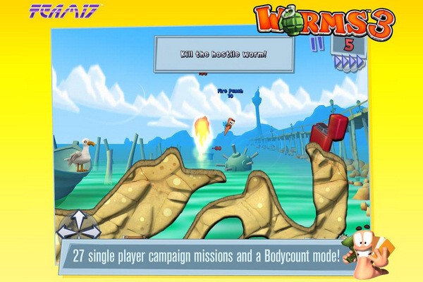 百战天虫3(Worms 3)截图3