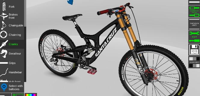 模拟山地自行车3d截图1