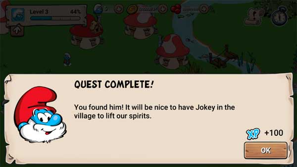 蓝精灵村庄截图1