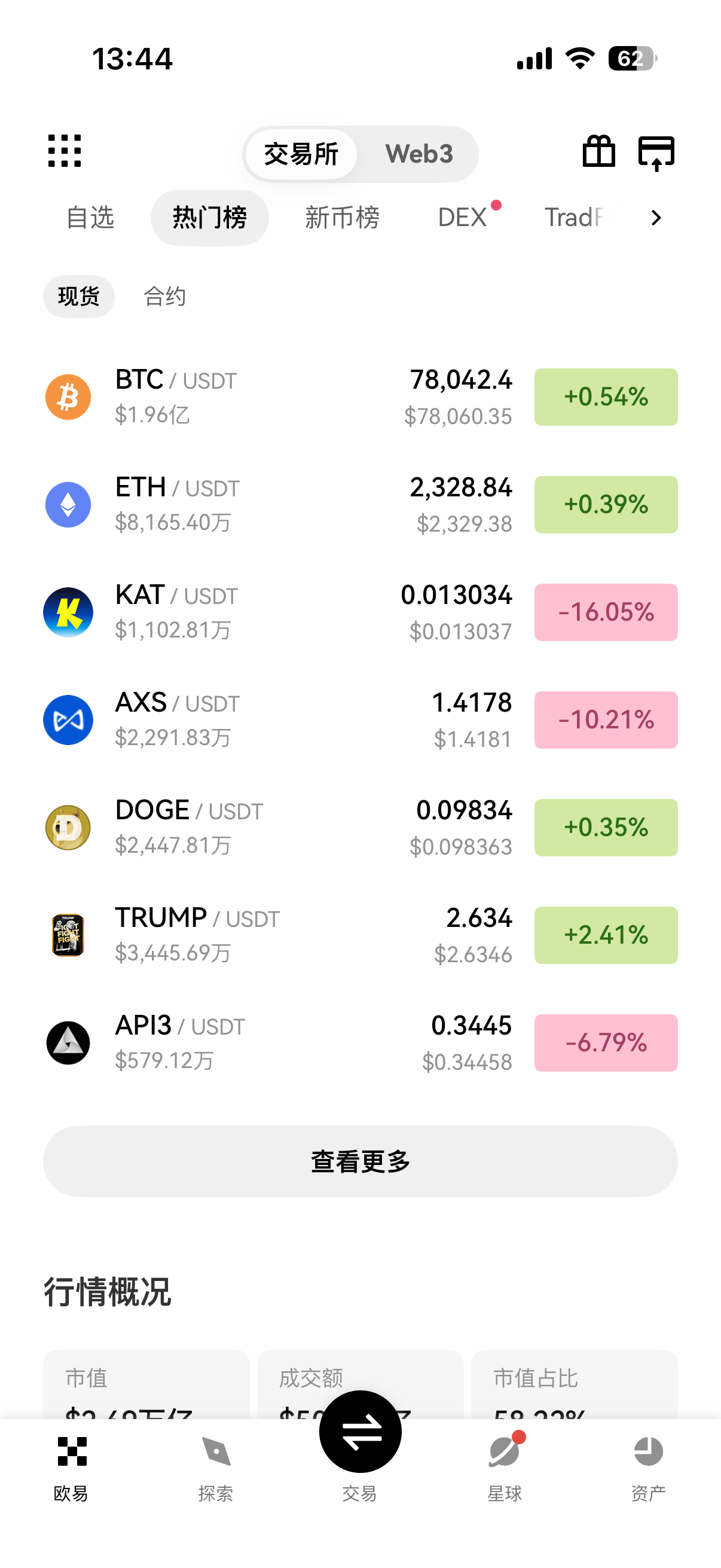 以太坊交易所app截图1