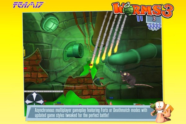 百战天虫3(Worms 3)截图1