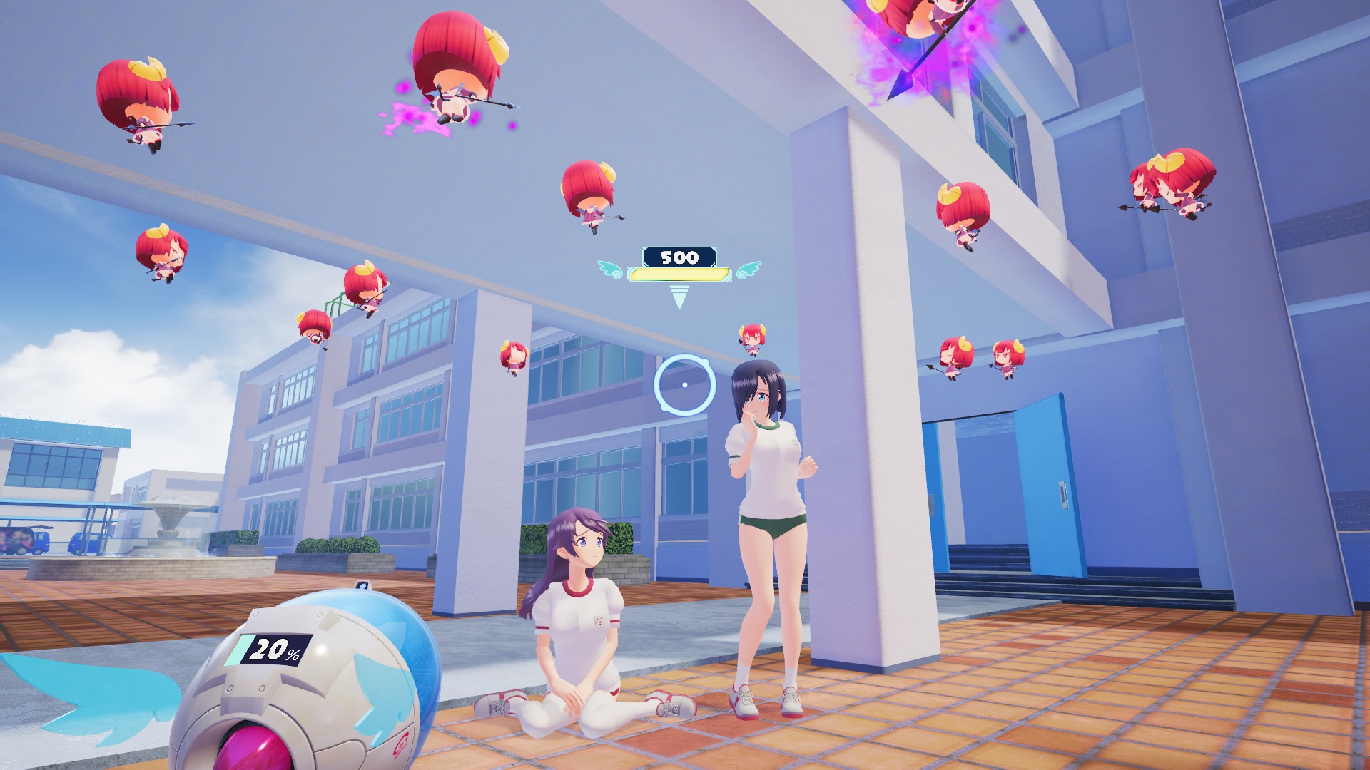 飞行少女射击中文版截图1