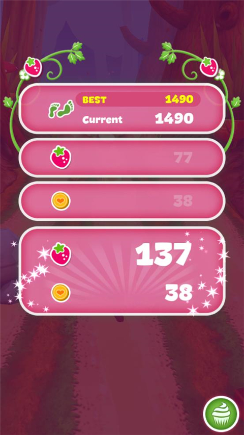 草莓公主甜心跑酷(Berry Rush)截图1