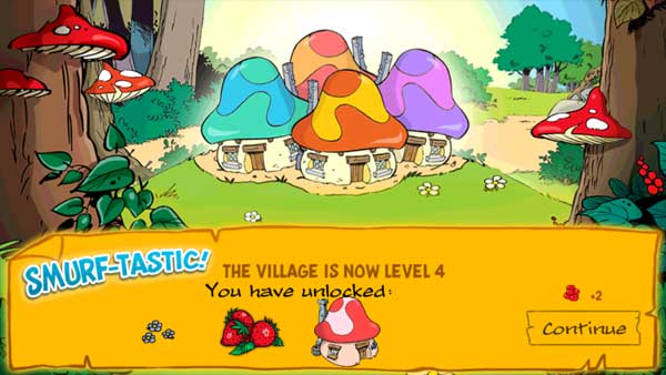 蓝精灵村庄截图1