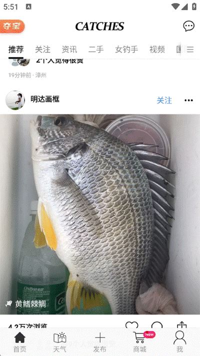 渔获潮汐天气预报 渔获潮汐天气预报