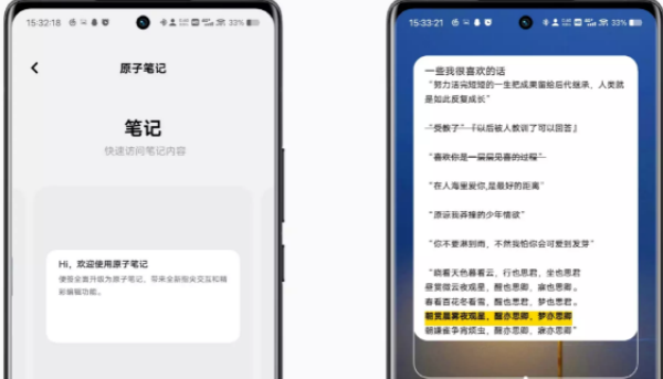 VIVO原子笔记
